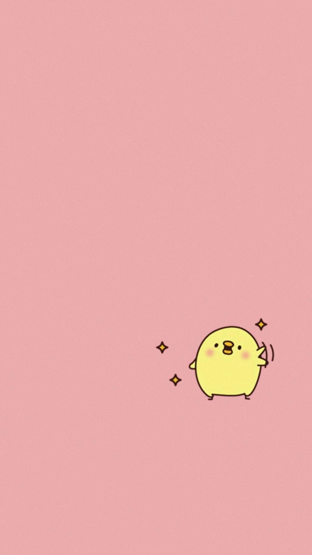 呆萌小鸡可爱卡通设计