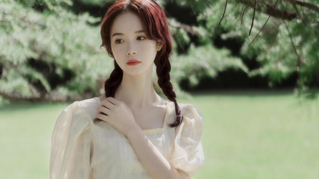 小清新文艺美女户外甜美可爱写真