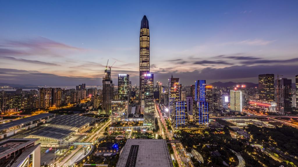 广东深圳城市风光