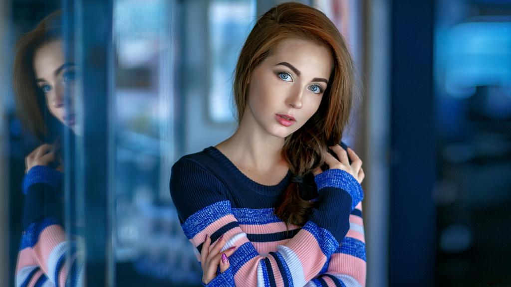 漂亮的精致美女写真