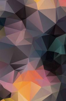 三星炫彩几何背景-4