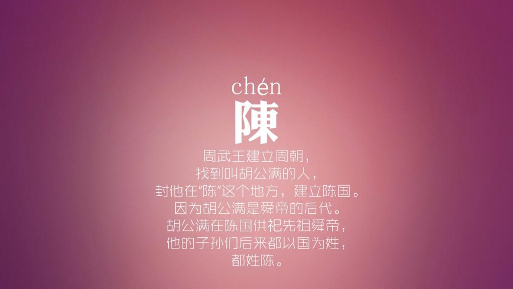 冯陈褚卫蒋沈韩杨