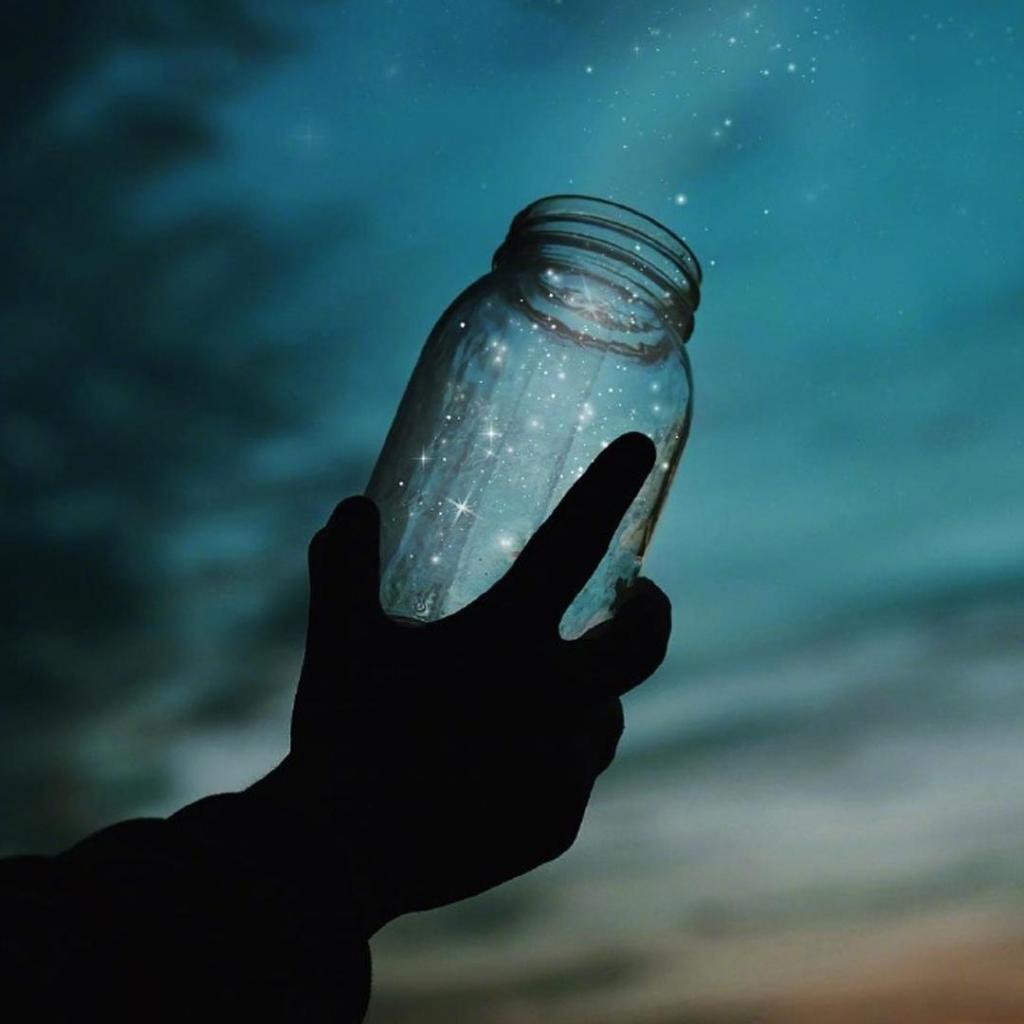 微信朋友圈好看的漂流瓶背景图