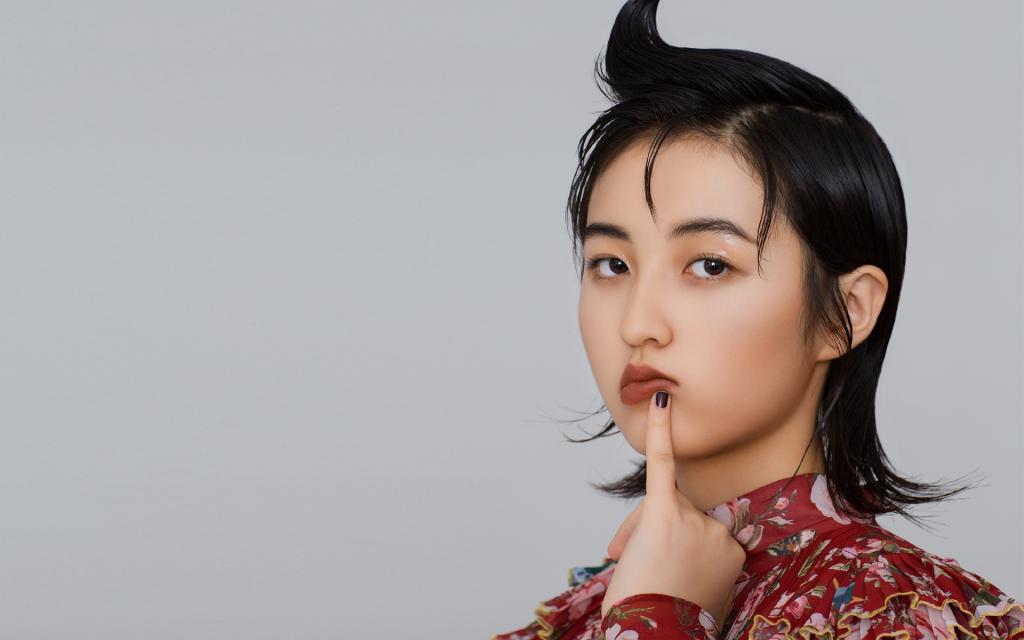 成熟炫酷的张子枫