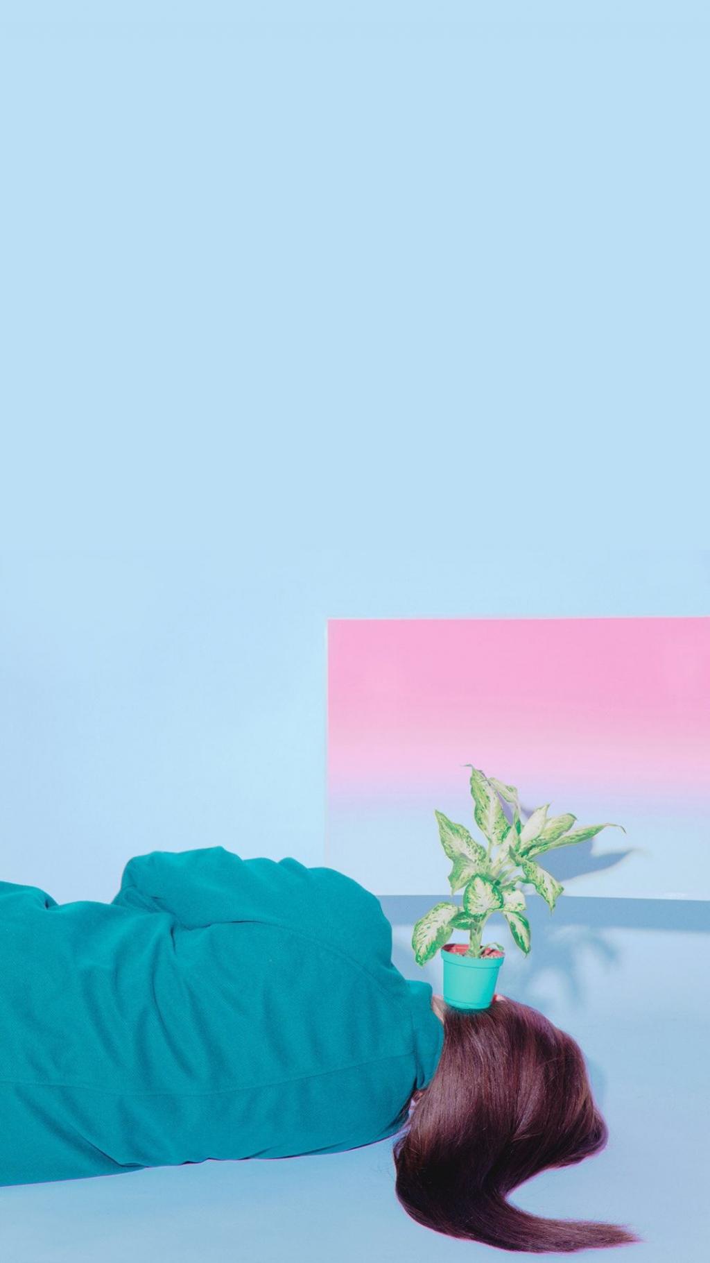 小清新创意简约插画