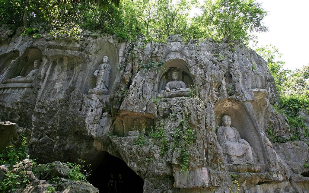 杭州著名的灵隐寺