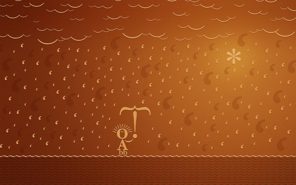 文字符号抽象画