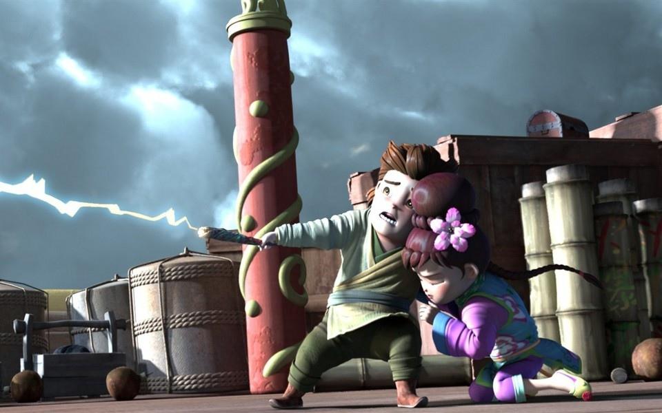 动漫人物《神笔马良》