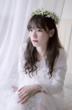 恬静美女写真-1