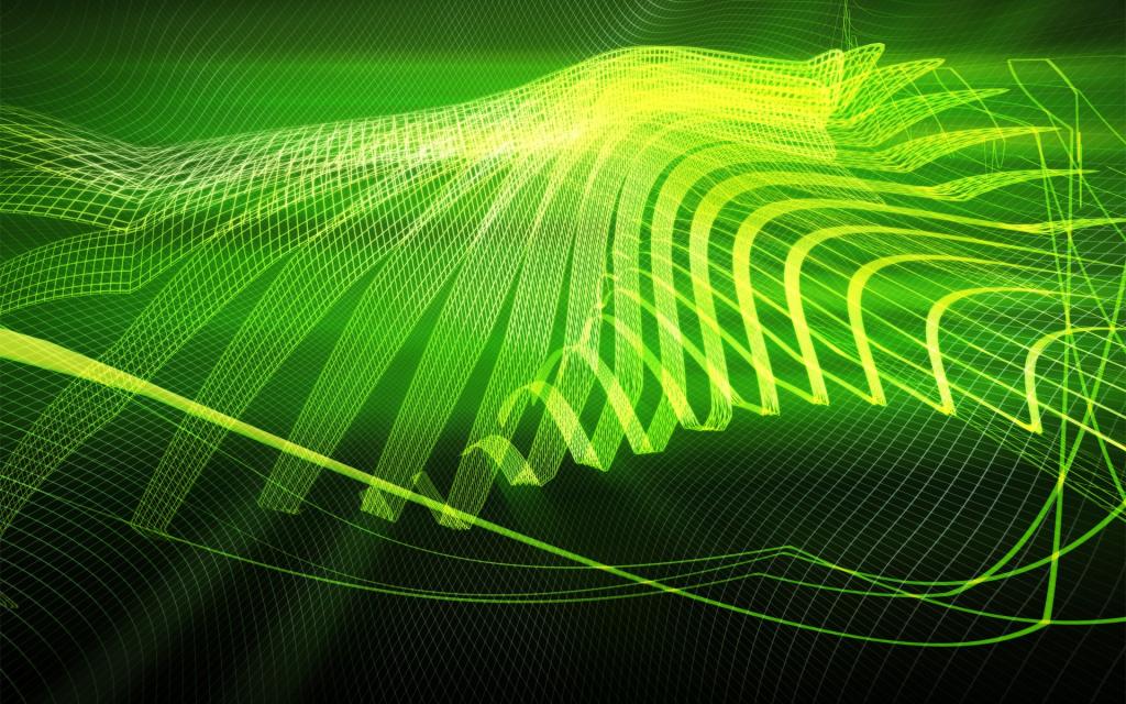 蓝色多层网纹眩光