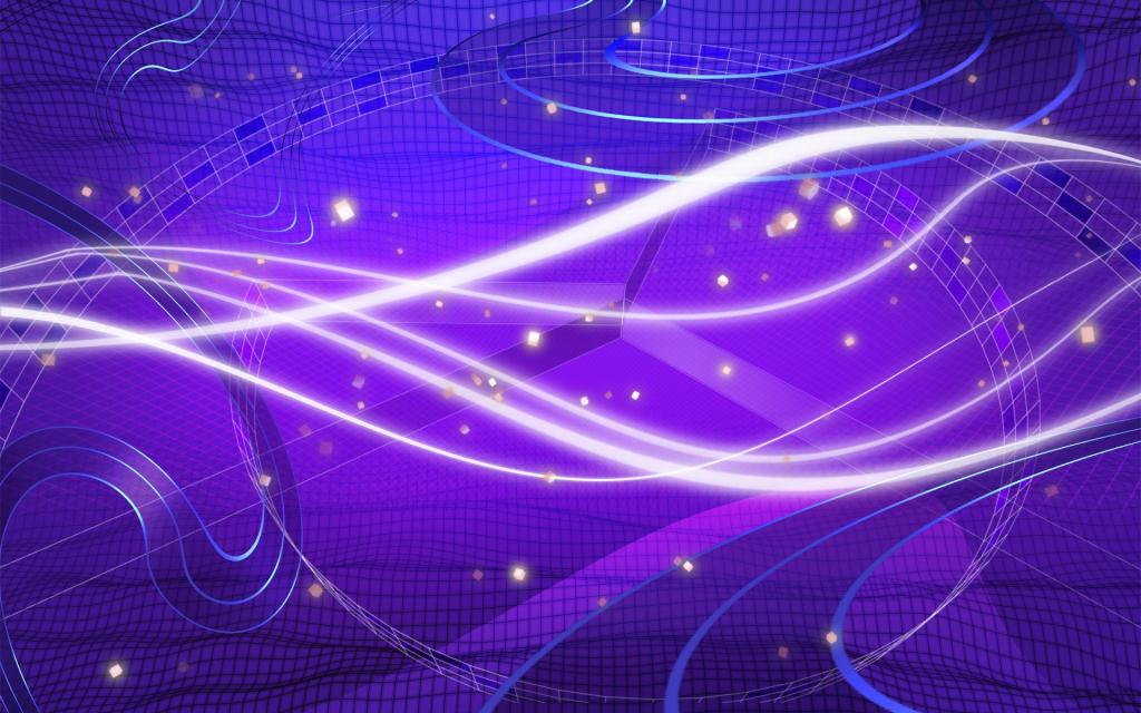 蓝色多层网纹眩光