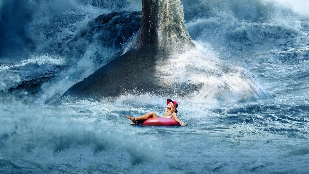 中美电影《巨齿鲨》(2018)