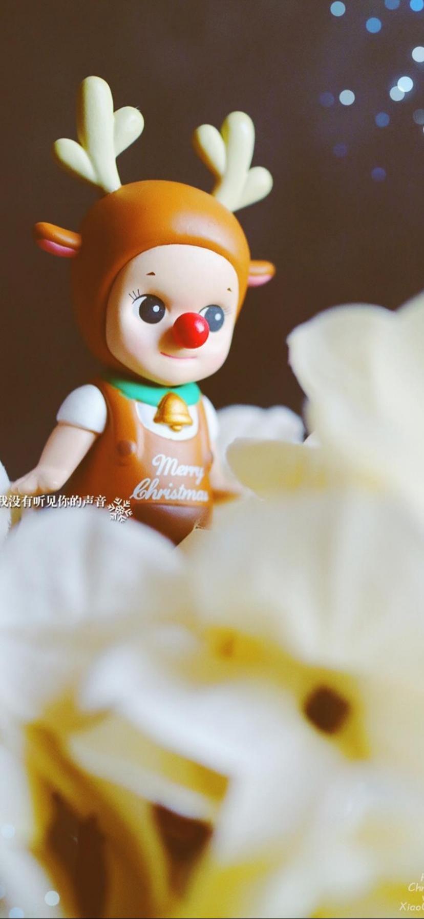 圣诞节可爱的小鹿