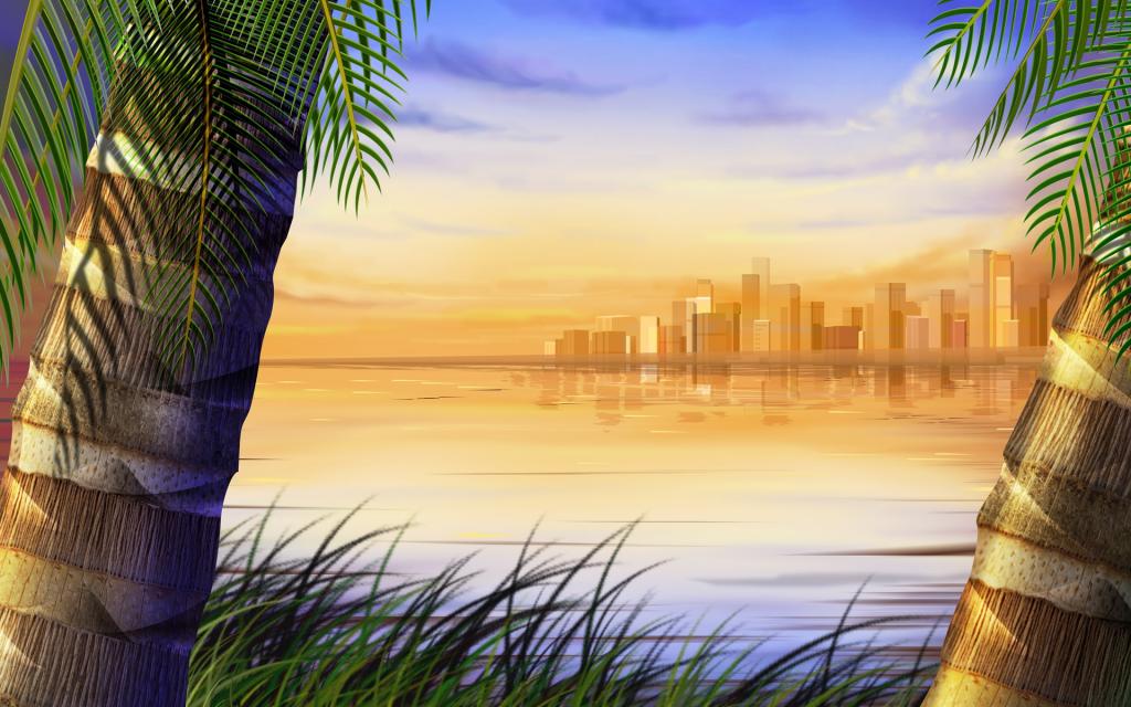 优美的动植物风光