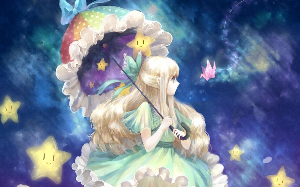 唯美二次元动漫美女