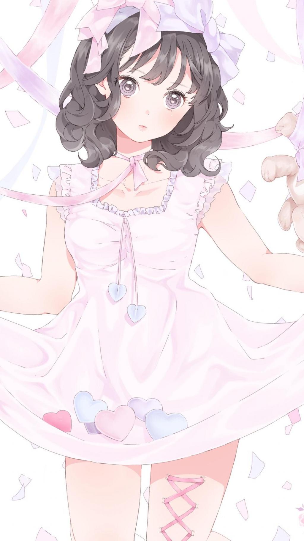 甜美大眼二次元少女