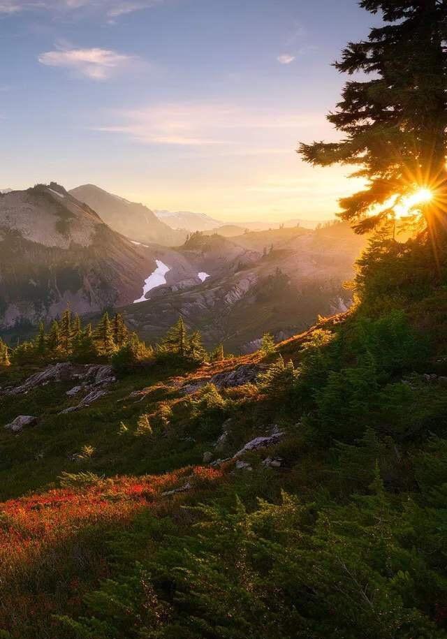 清晨的日出有多唯美