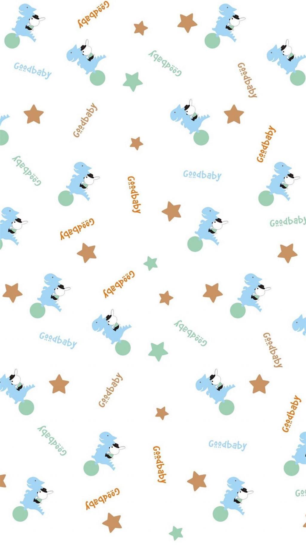 可爱卡通平铺手机壁纸下载