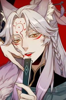 阴阳师妖狐同人插画-2