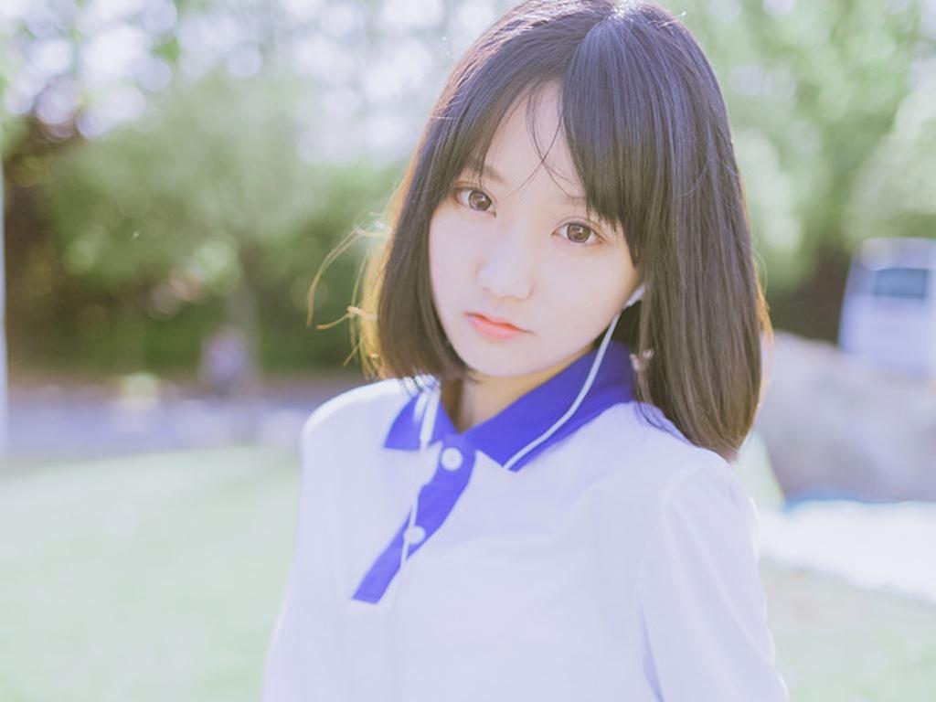 小清新校服女生写真