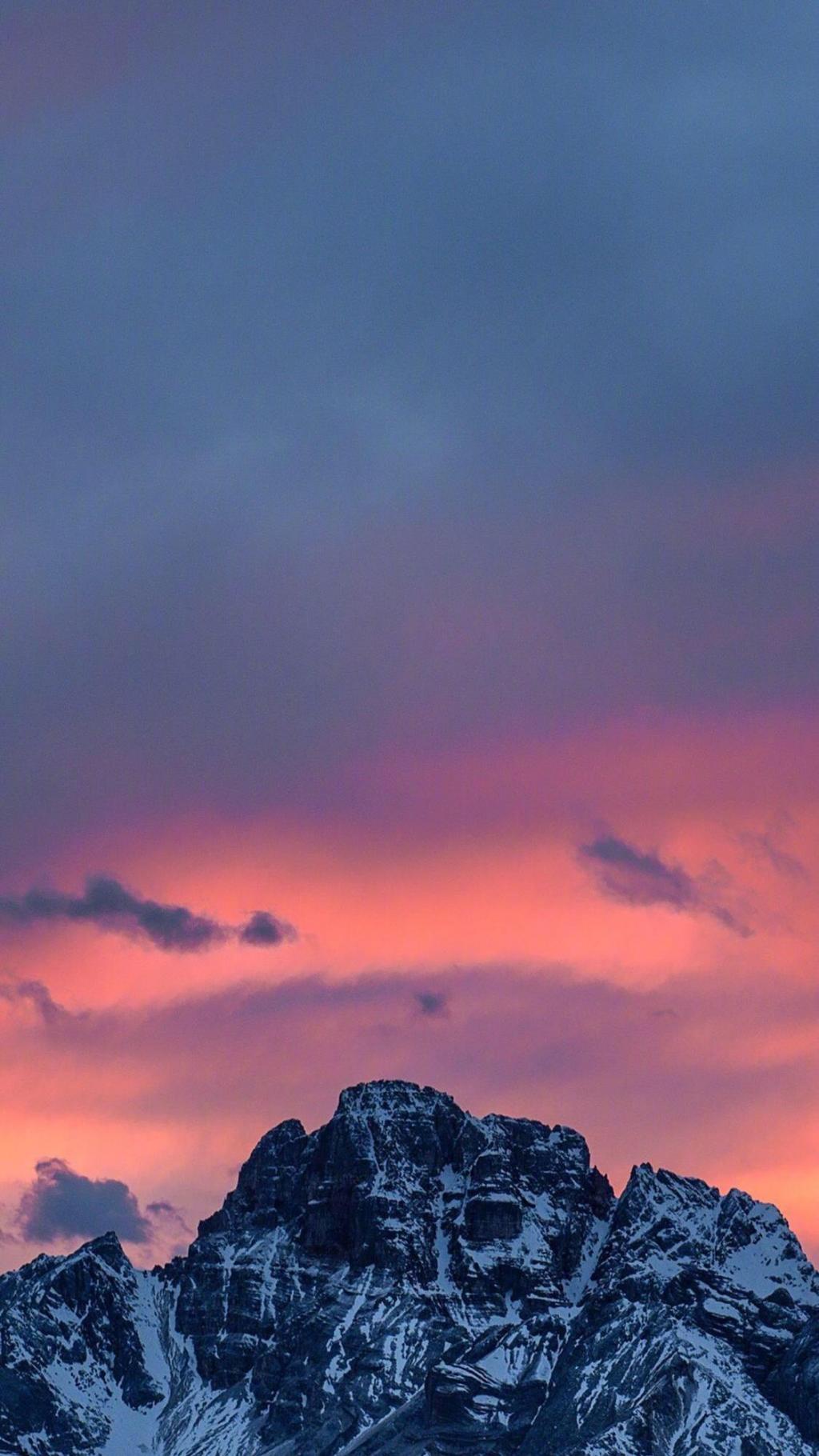 最美的国外雪山风光意境